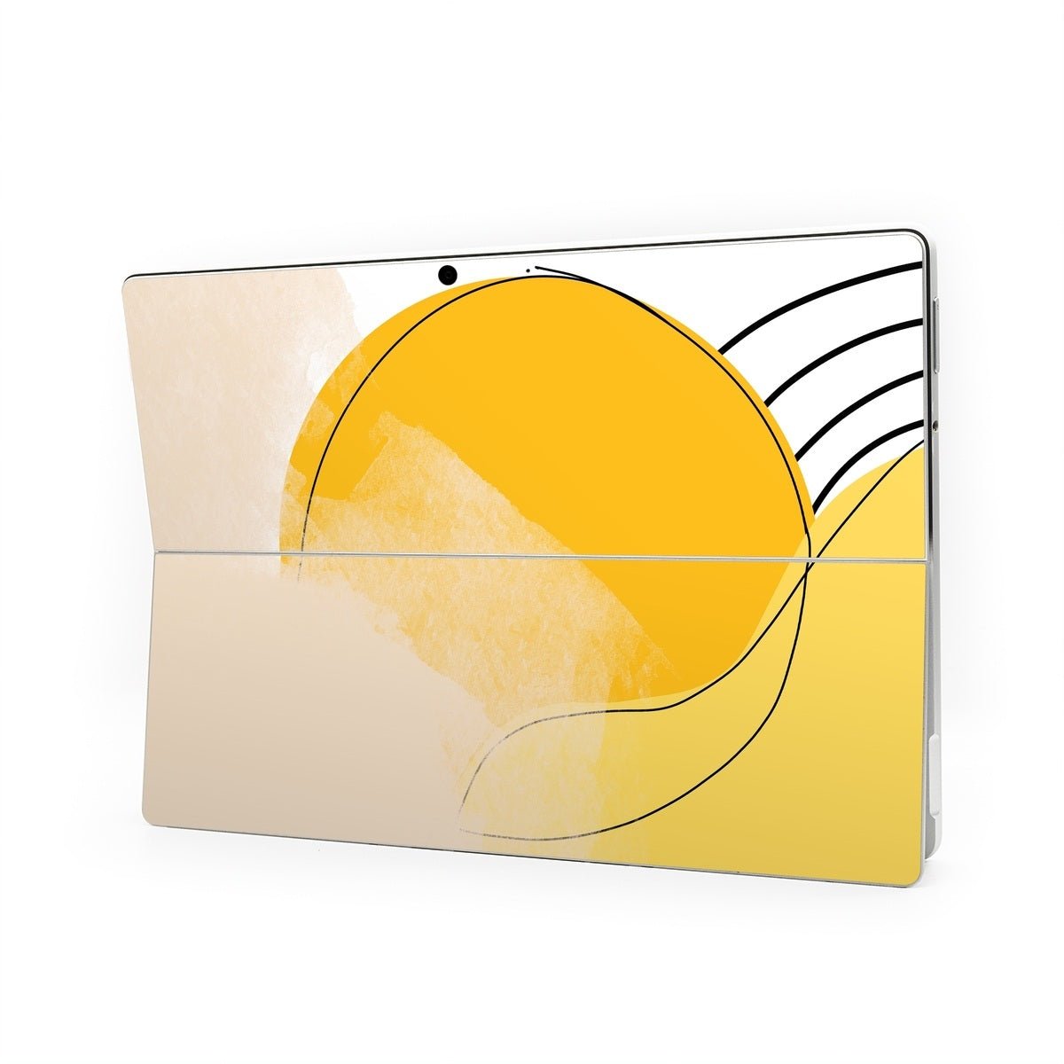 Abstract Yellow - Microsoft Surface Pro Skin - Aleeya Marie Designs - DecalGirl