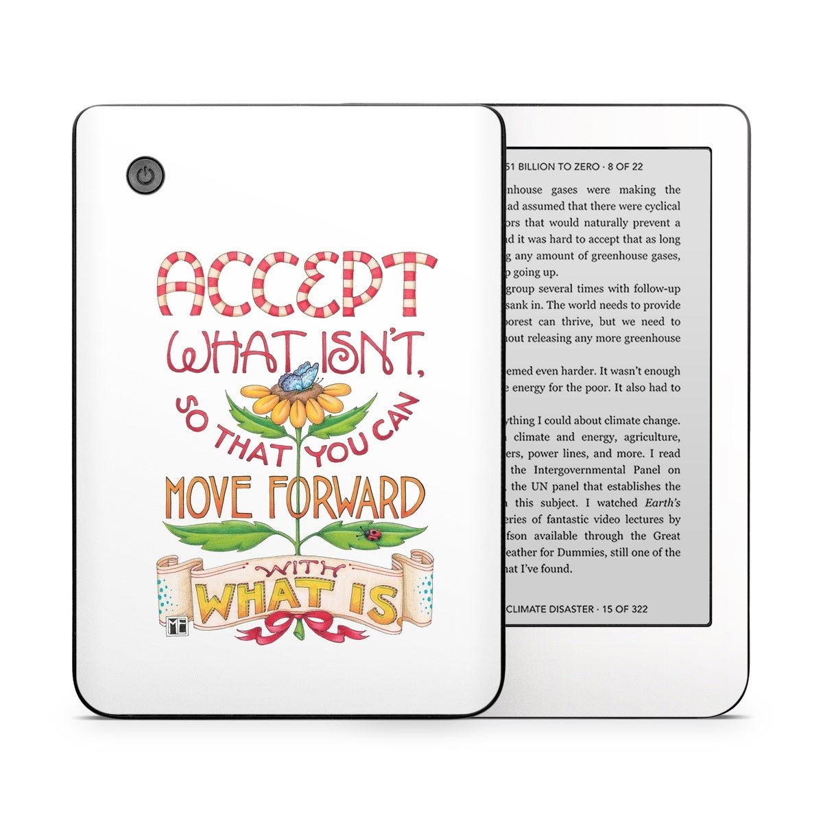 Accept What Isn't - Kobo Clara 2E Skin - Mary Engelbreit - DecalGirl