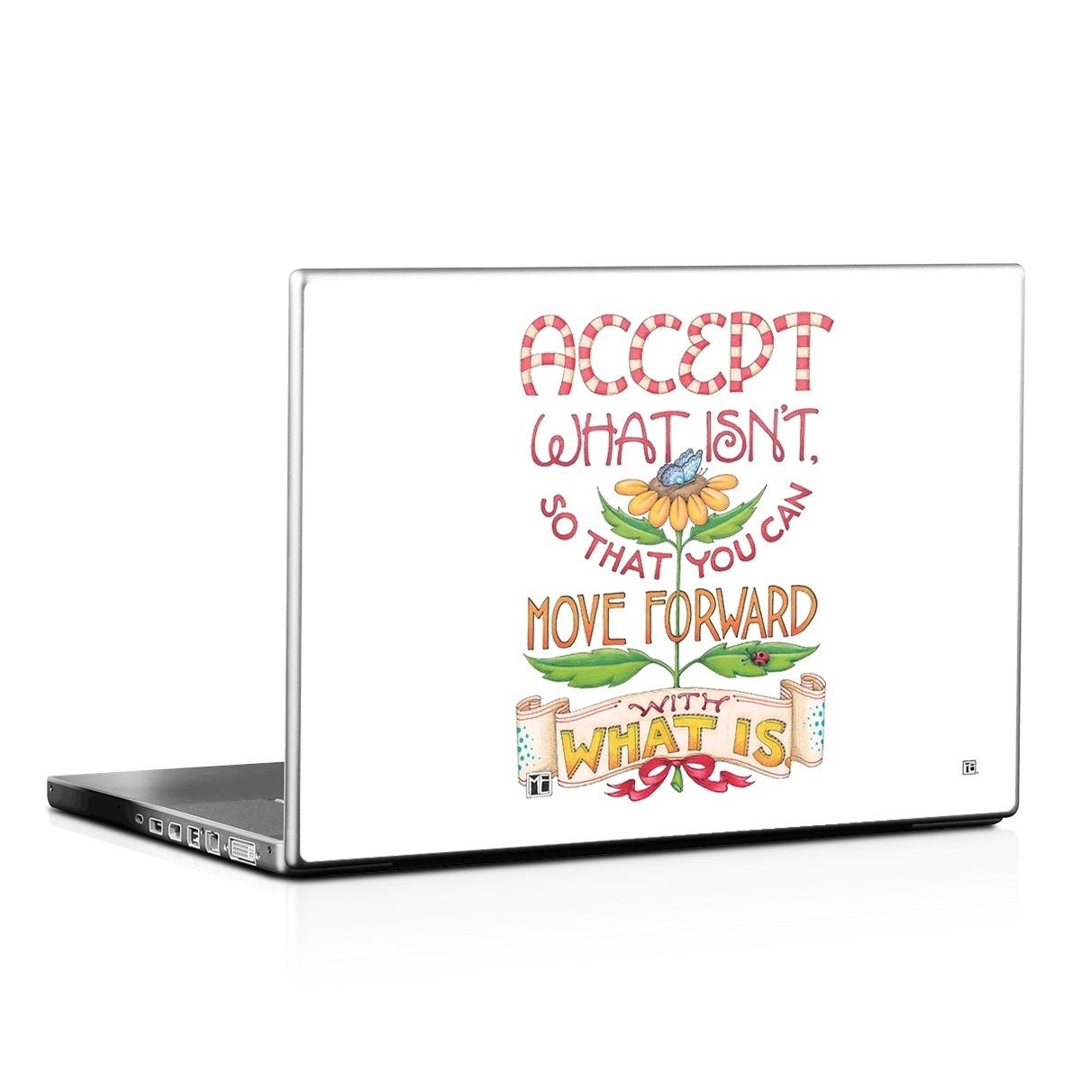 Accept What Isn't - Laptop Lid Skin - Mary Engelbreit - DecalGirl