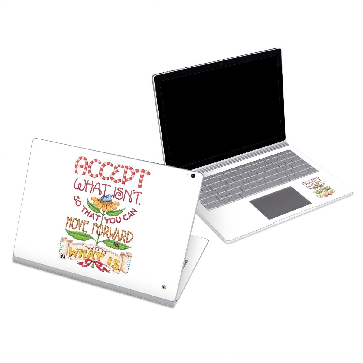 Accept What Isn't - Microsoft Surface Book Skin - Mary Engelbreit - DecalGirl