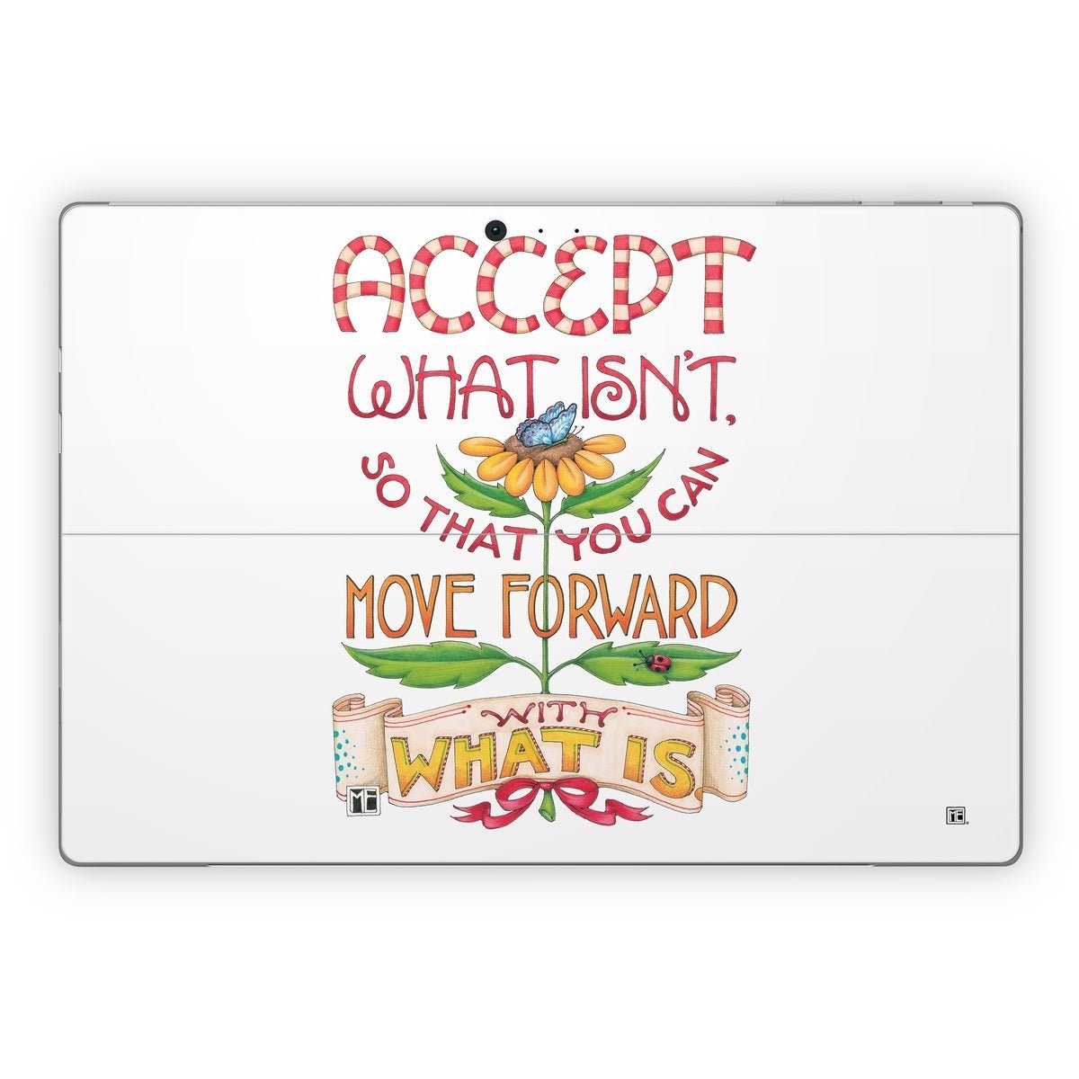 Accept What Isn't - Microsoft Surface Pro Skin - Mary Engelbreit - DecalGirl