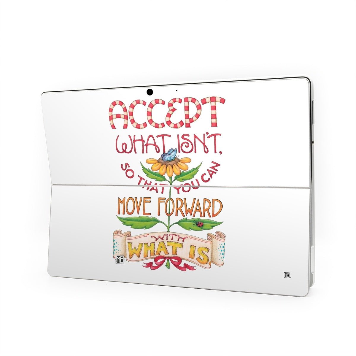 Accept What Isn't - Microsoft Surface Pro Skin - Mary Engelbreit - DecalGirl