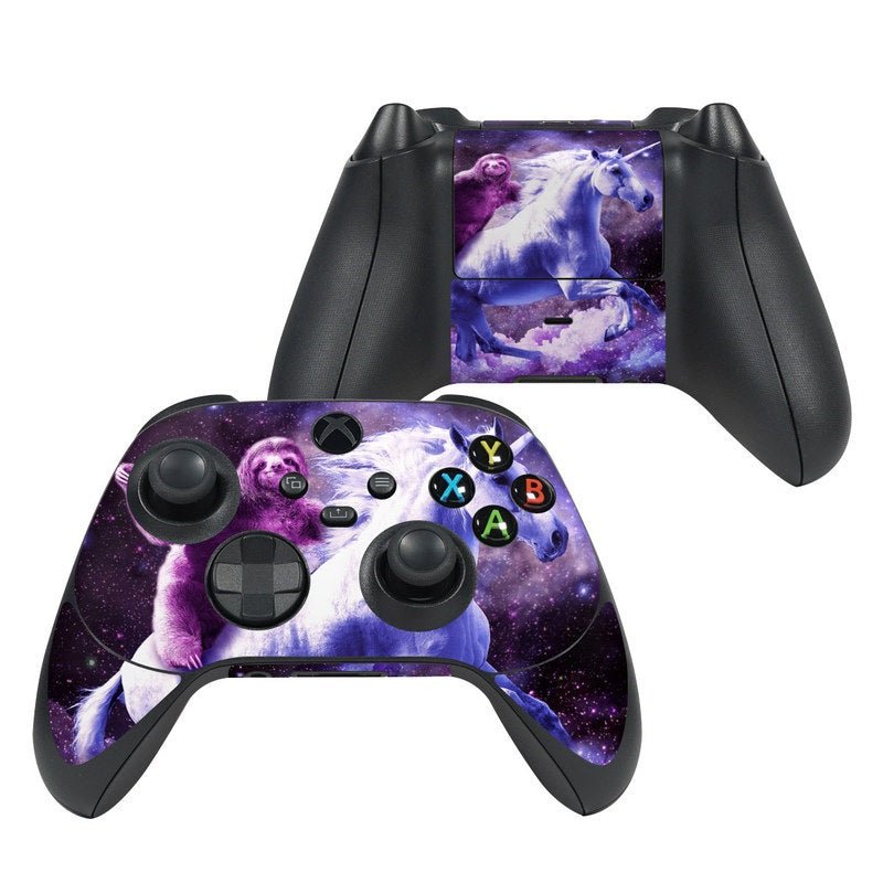 Across the Galaxy - Microsoft Xbox Series X Controller Skin - Random Galaxy - DecalGirl