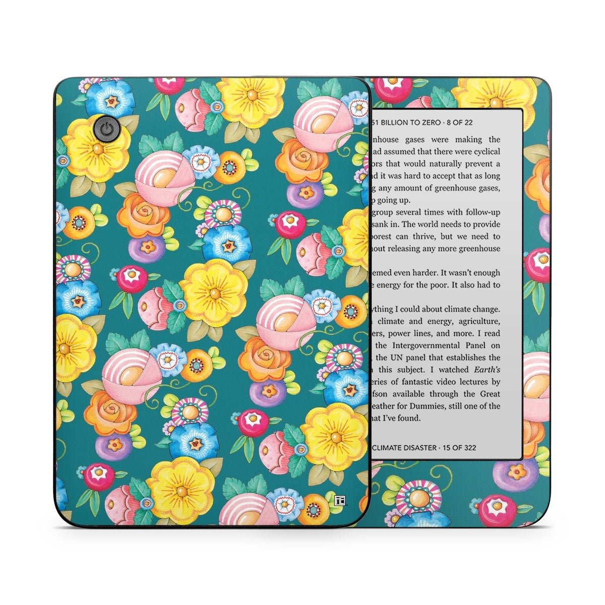 Act Right Flowers - Kobo Clara 2E Skin - Mary Engelbreit - DecalGirl