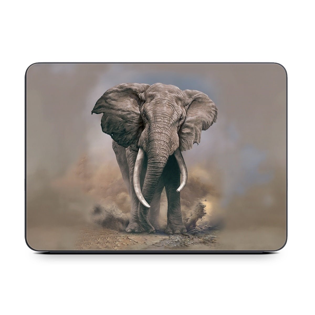 African Elephant - Apple Smart Keyboard Folio Skin - Dimitar Neshev - DecalGirl