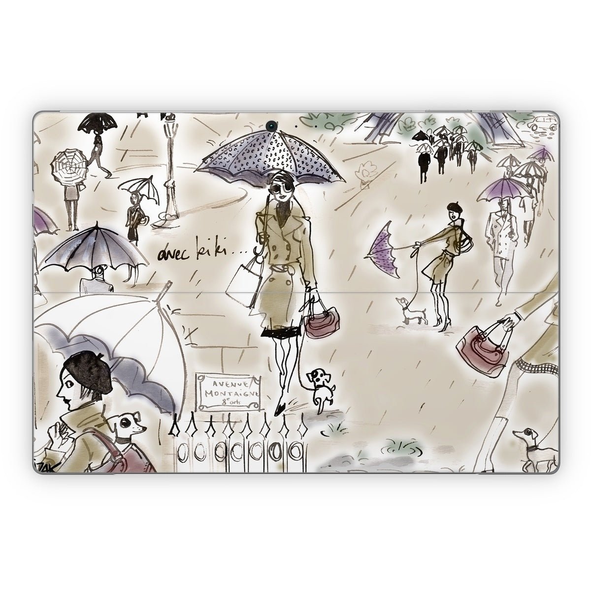 Ah Paris - Microsoft Surface Pro Skin - Izak - DecalGirl