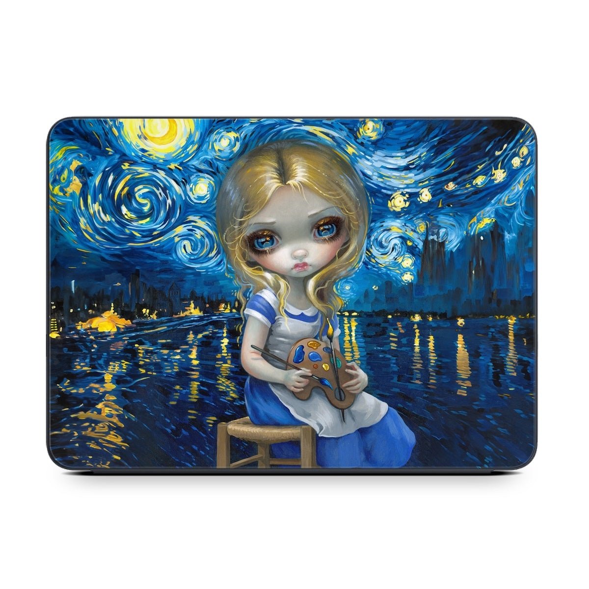 Alice in a Van Gogh - Apple Smart Keyboard Folio Skin - Jasmine Becket-Griffith - DecalGirl