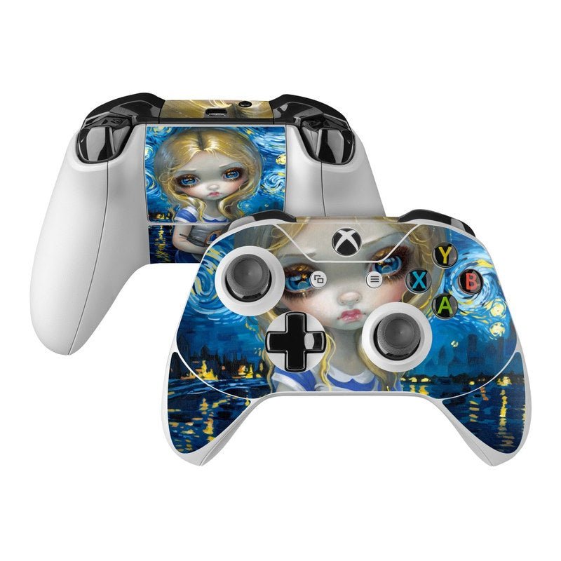 Alice in a Van Gogh - Microsoft Xbox One Controller Skin - Jasmine Becket-Griffith - DecalGirl