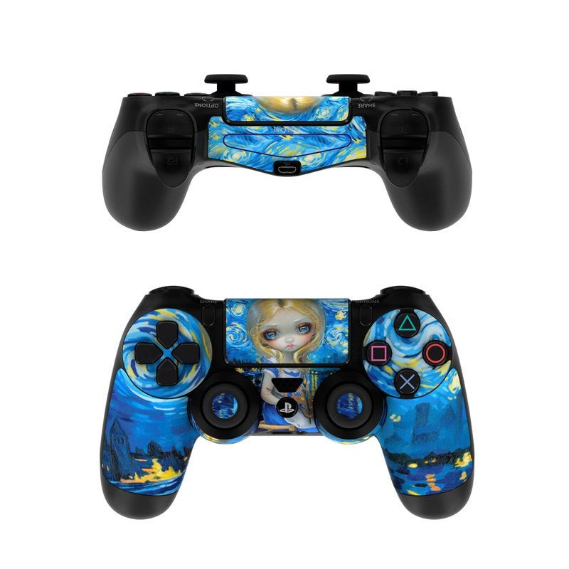 Alice in a Van Gogh - Sony PS4 Controller Skin - Jasmine Becket-Griffith - DecalGirl