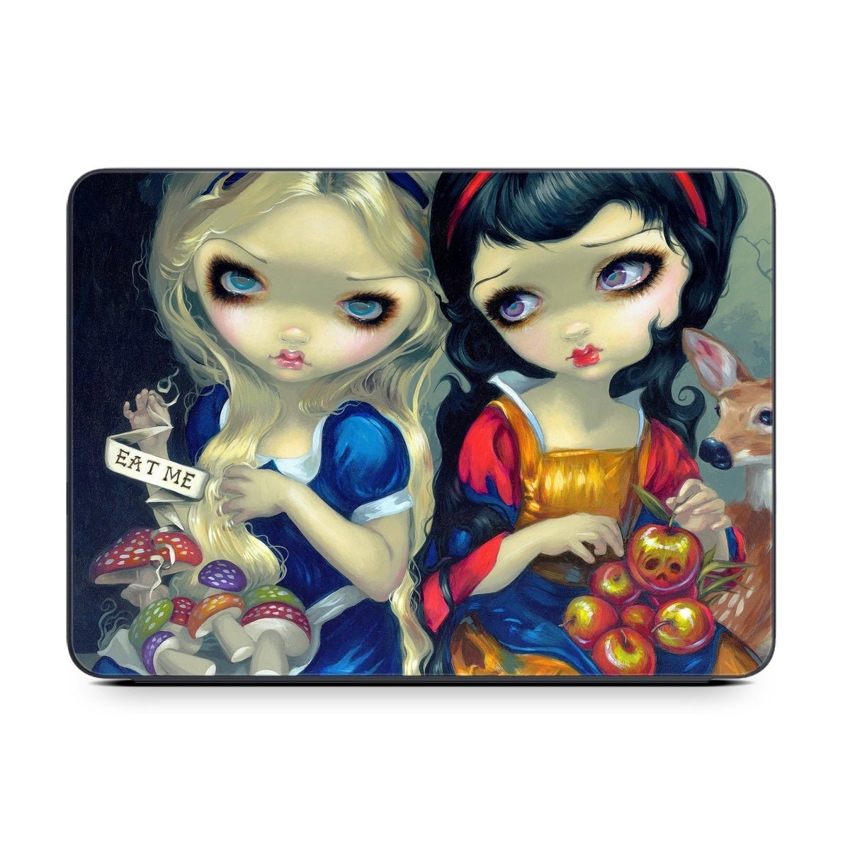 Alice & Snow White - Apple Smart Keyboard Folio Skin - Jasmine Becket-Griffith - DecalGirl