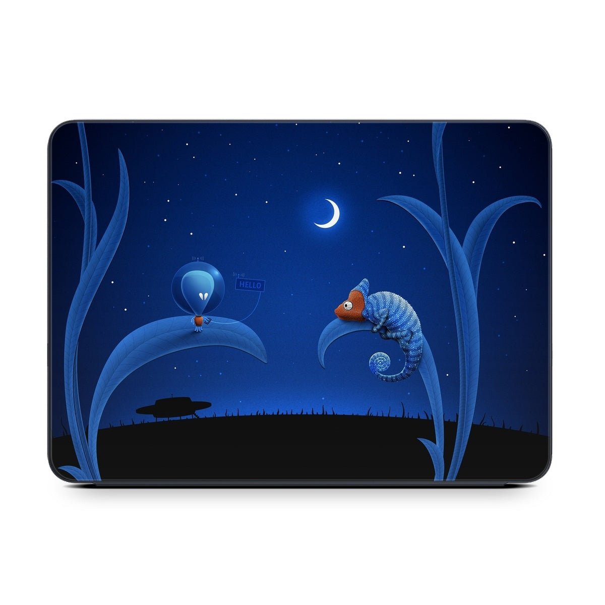 Alien and Chameleon - Apple Smart Keyboard Folio Skin - Vlad Studio - DecalGirl