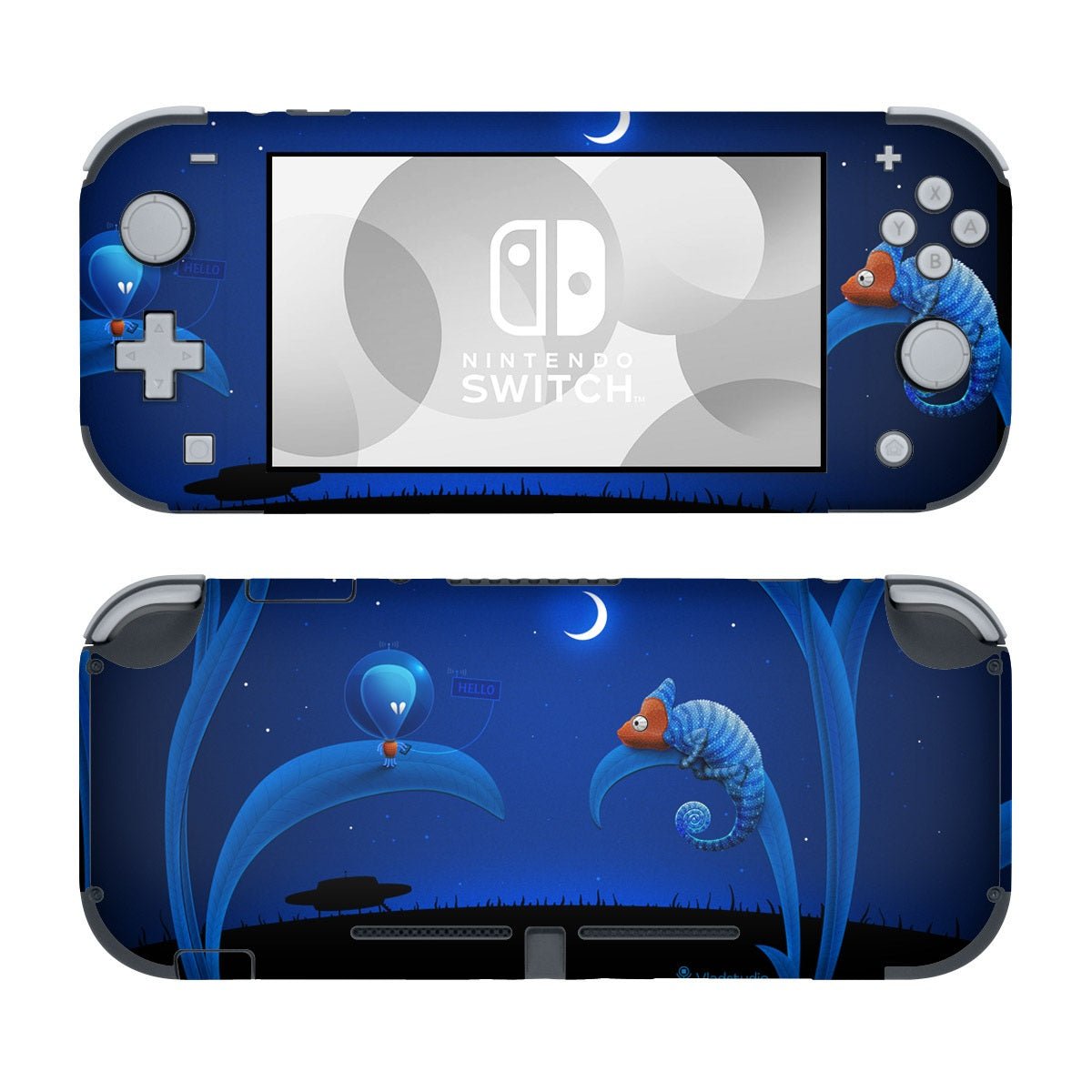 Alien and Chameleon - Nintendo Switch Lite Skin - Vlad Studio - DecalGirl