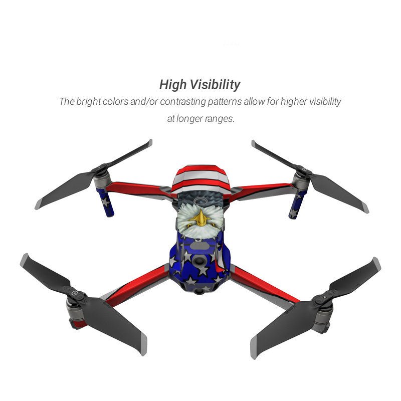 American Eagle - DJI Mavic 2 Skin - Flags - DecalGirl