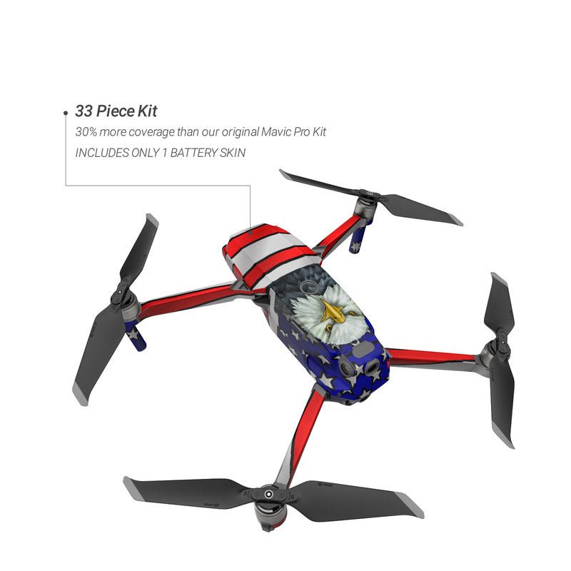 American Eagle - DJI Mavic 2 Skin - Flags - DecalGirl