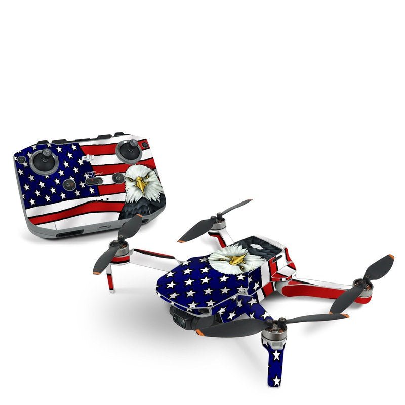 American Eagle - DJI Mini 2 Skin - Flags - DecalGirl