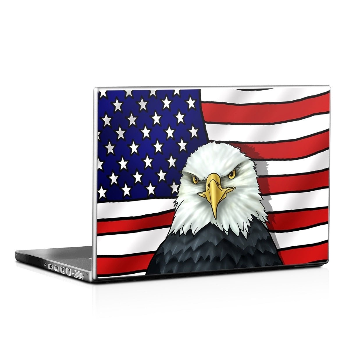 American Eagle - Laptop Lid Skin - Flags - DecalGirl