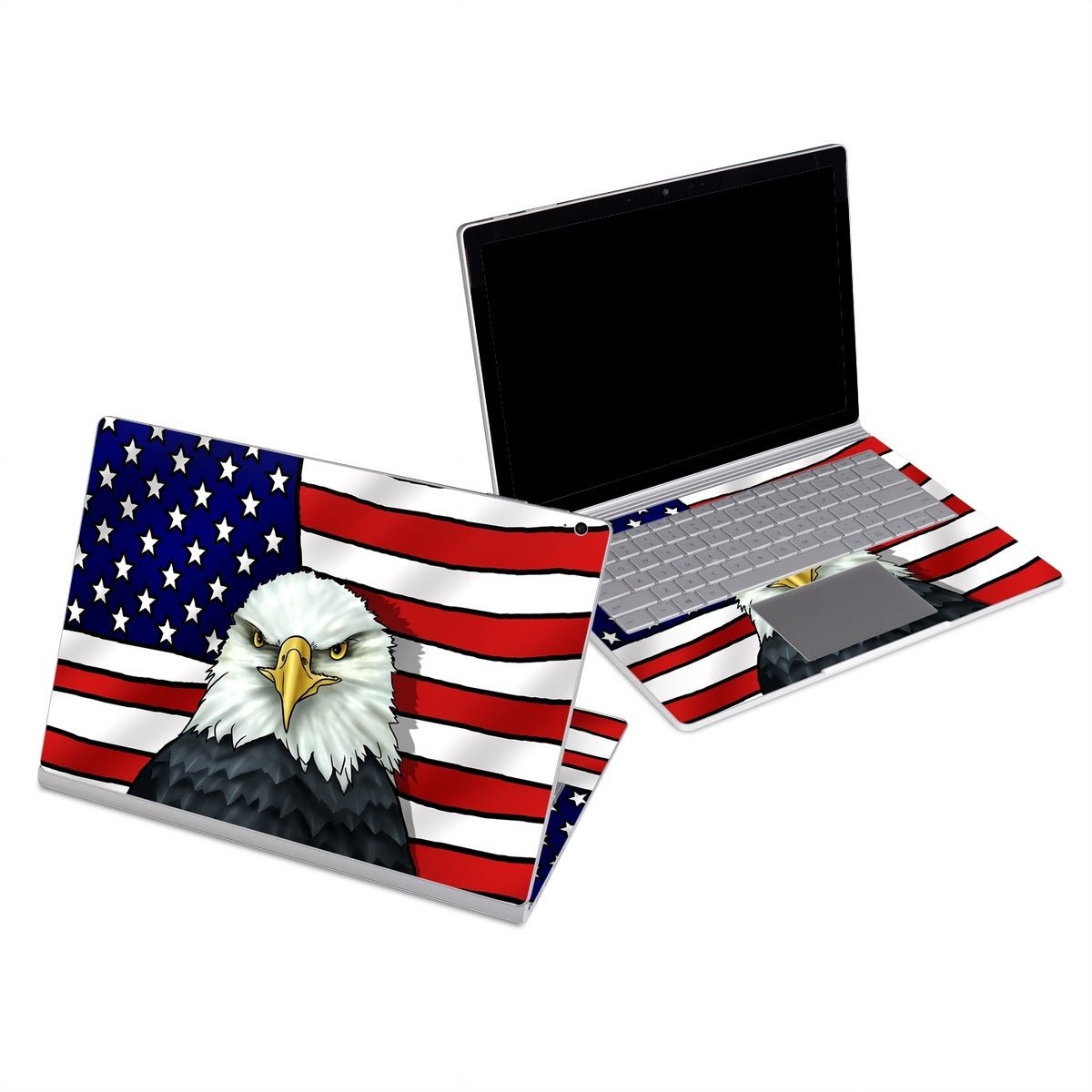 American Eagle - Microsoft Surface Book Skin - Flags - DecalGirl