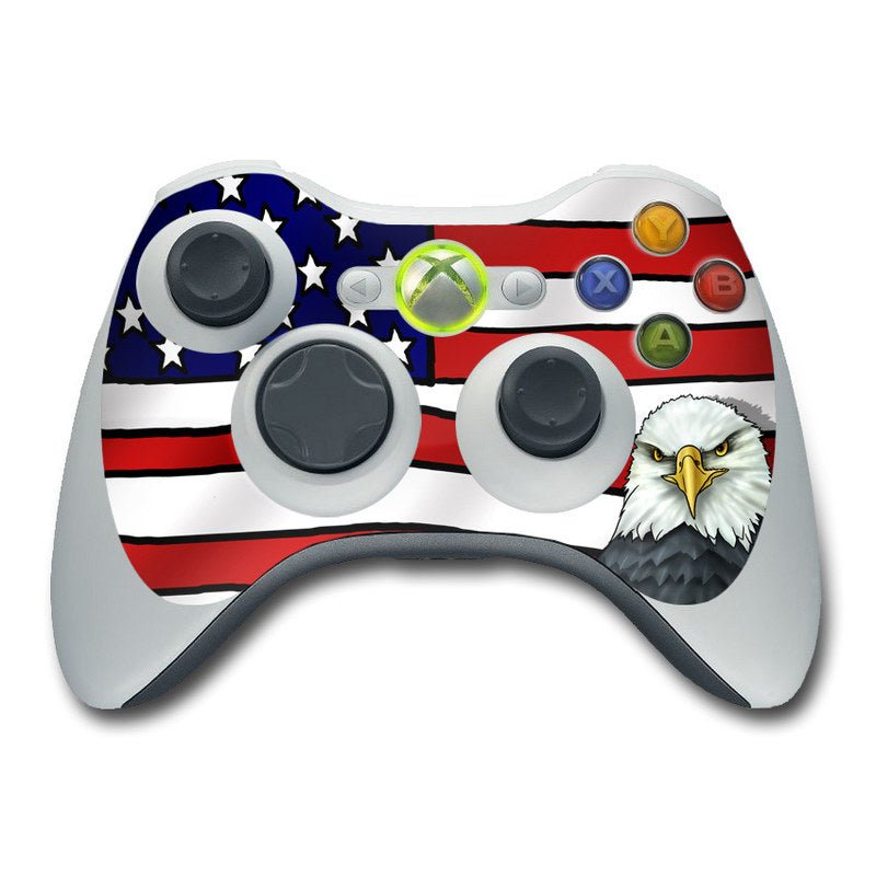 American Eagle - Microsoft Xbox 360 Controller Skin - Flags - DecalGirl