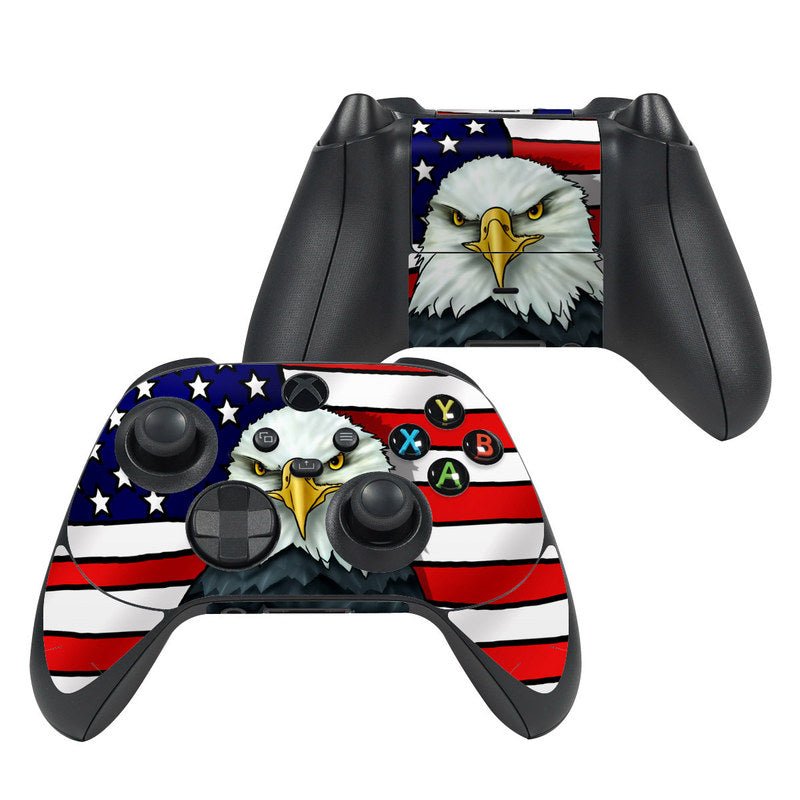 American Eagle - Microsoft Xbox Series X Controller Skin - Flags - DecalGirl