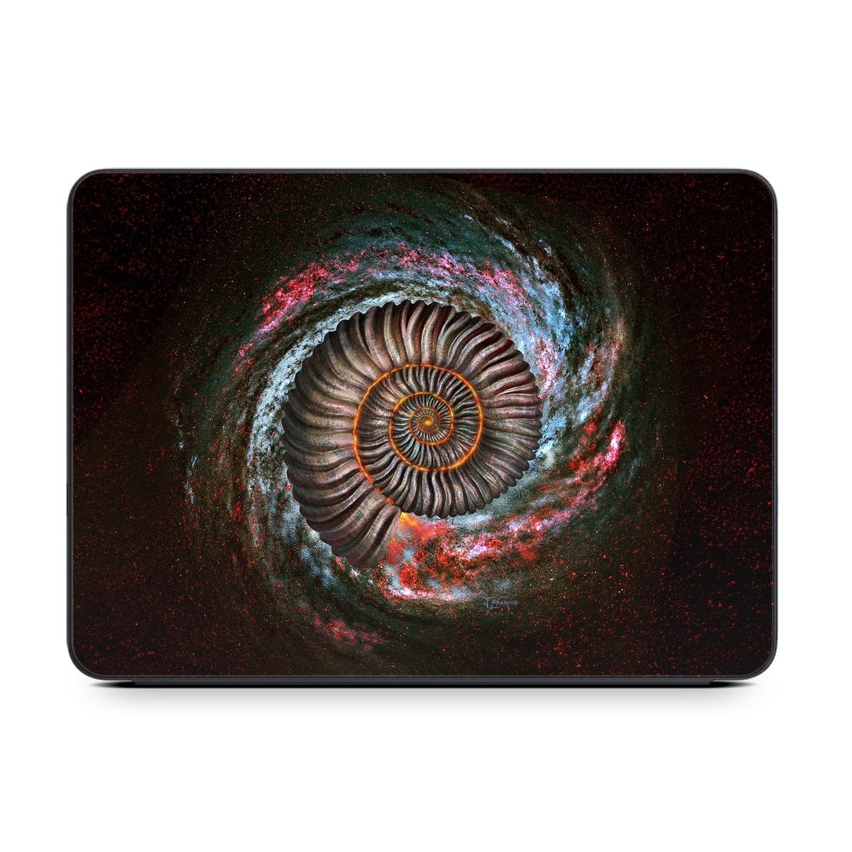 Ammonite Galaxy - Apple Smart Keyboard Folio Skin - Jerry LoFaro - DecalGirl