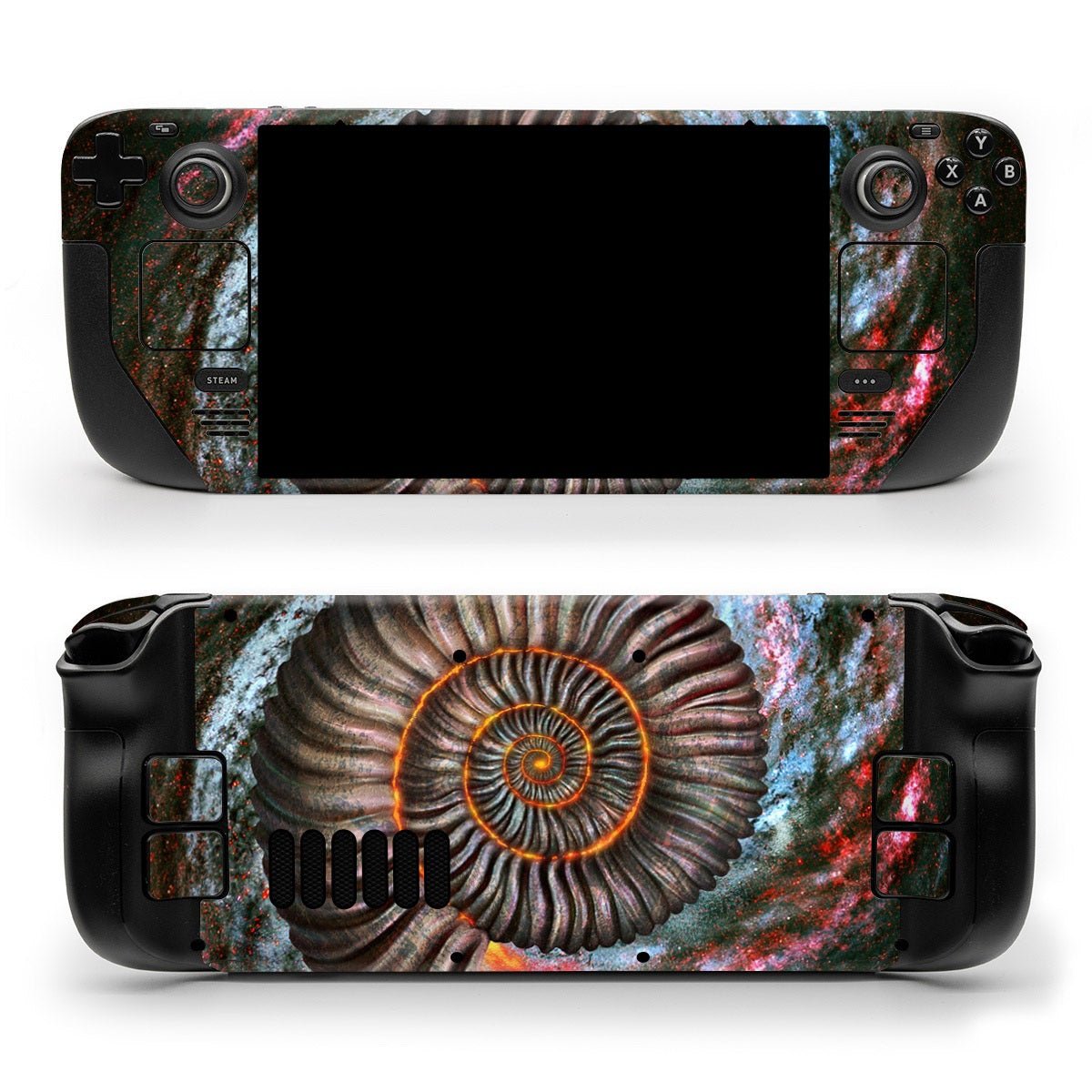 Ammonite Galaxy - Valve Steam Deck Skin - Jerry LoFaro - DecalGirl