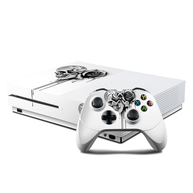 Amour Noir - Microsoft Xbox One S Console and Controller Kit Skin - Alchemy Gothic - DecalGirl