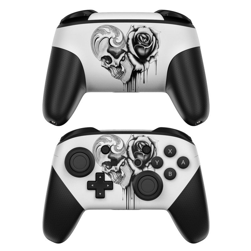 Amour Noir - Nintendo Switch Pro Controller Skin - Alchemy Gothic - DecalGirl