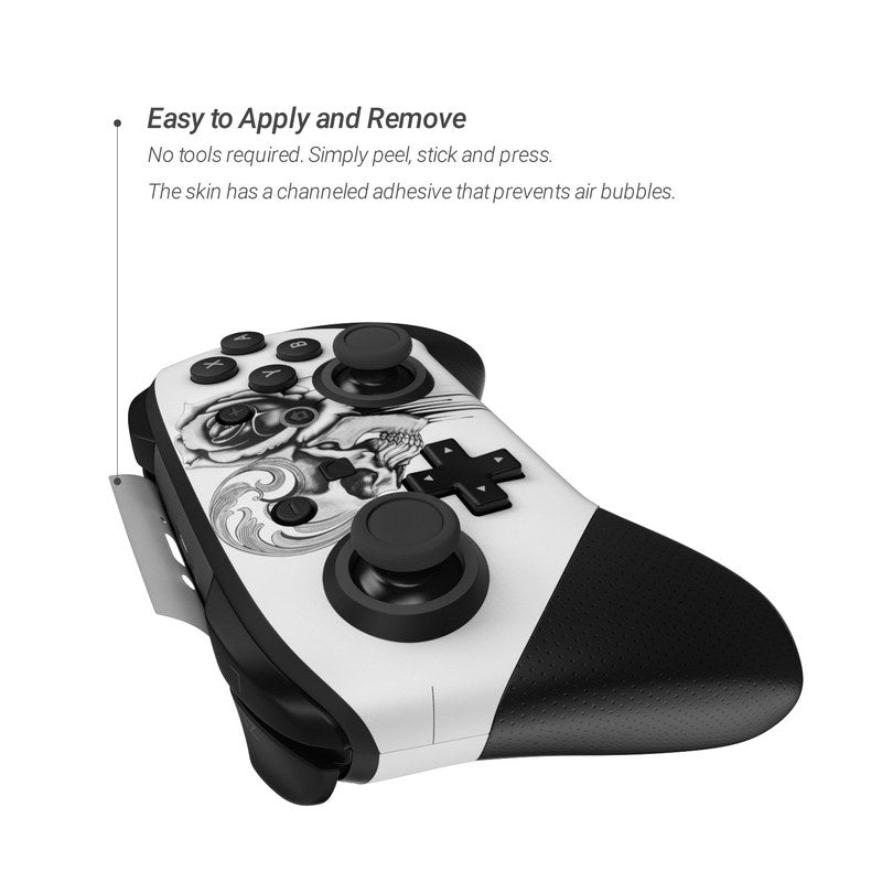 Amour Noir - Nintendo Switch Pro Controller Skin - Alchemy Gothic - DecalGirl