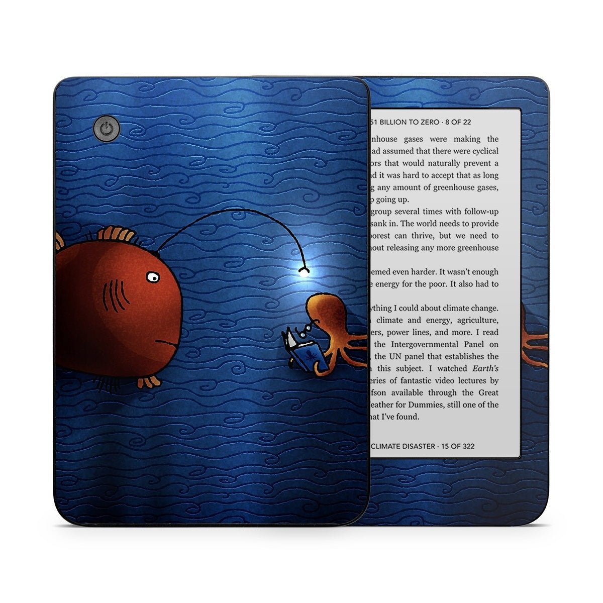 Angler Fish - Kobo Clara 2E Skin - Vlad Studio - DecalGirl