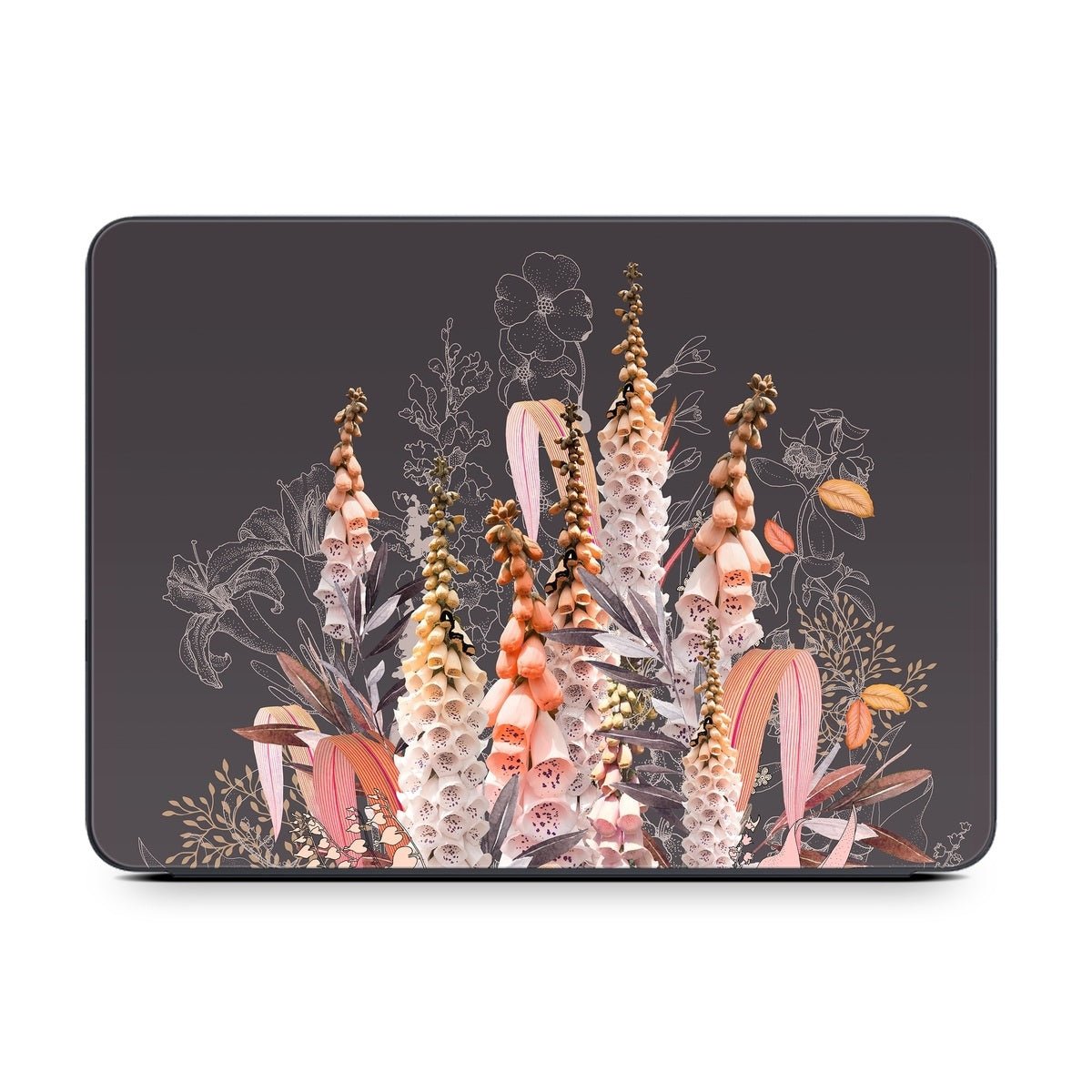 Lupines Chocolate - Apple Smart Keyboard Folio Skin - Iveta Abolina - DecalGirl