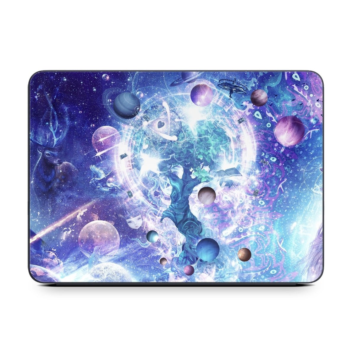 Mystic Realm - Apple Smart Keyboard Folio Skin - Cameron Gray - DecalGirl