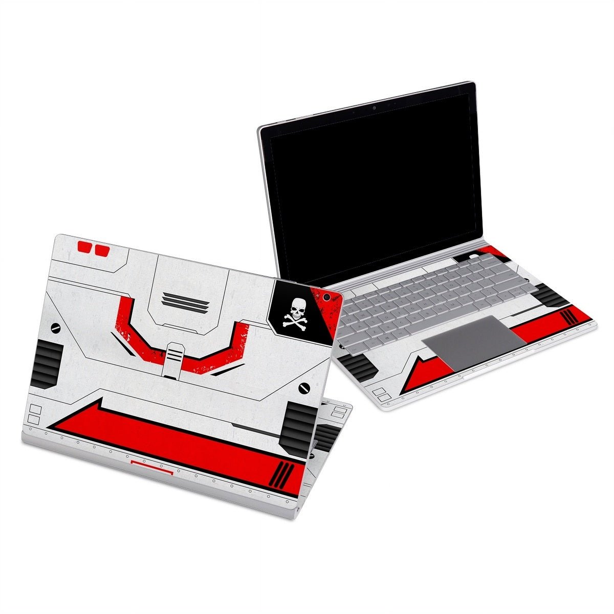 Red Valkyrie - Microsoft Surface Book Skin - Drone Squadron - DecalGirl